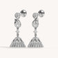 Designer Lab Diamond Jhumkhi  Earrings in 18KT Rose Gold – LFLR-0013