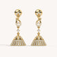 Designer Lab Diamond Jhumkhi  Earrings in 18KT Rose Gold – LFLR-0013