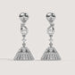 Designer Lab Diamond Jhumkhi  Earrings in 18KT Rose Gold – LFLR-0013
